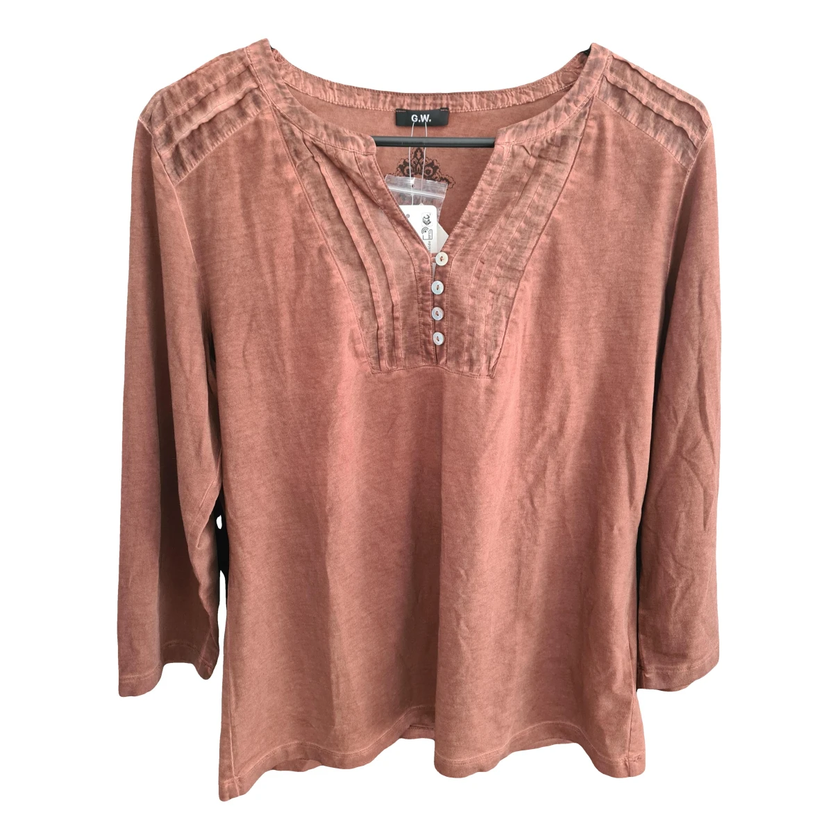 Pre-owned Gerry Weber Blouse In Brown