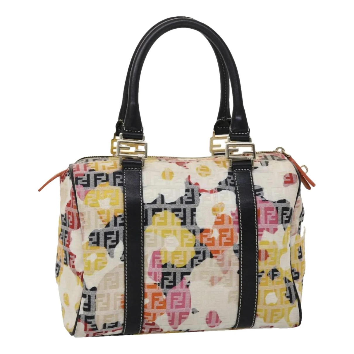Pre-owned Fendi Clutch Bag In Multicolour