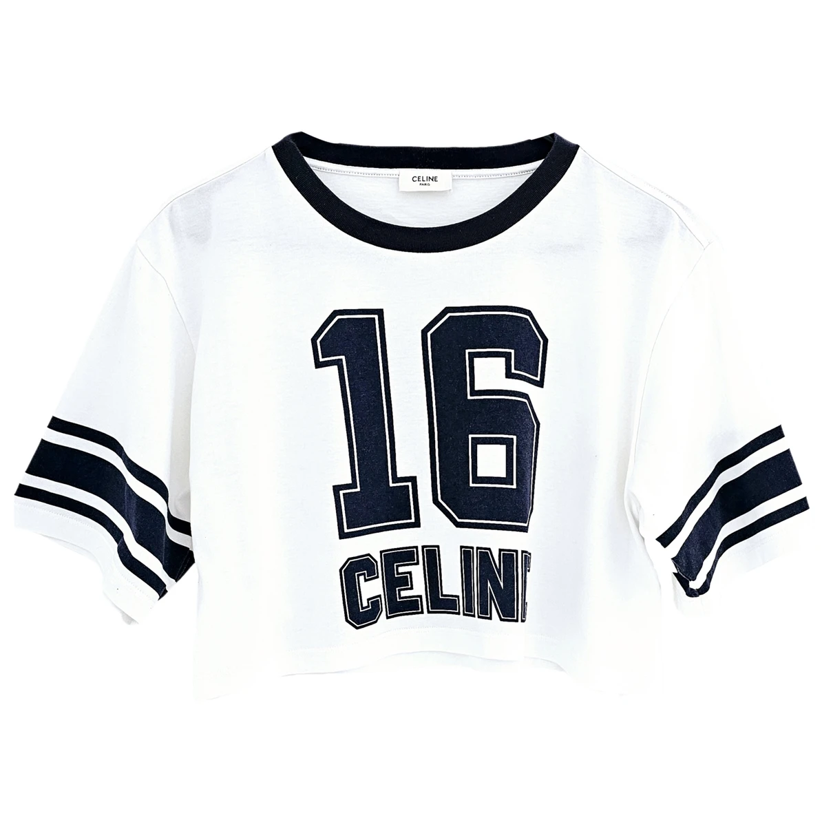Pre-owned Celine T-shirt In White