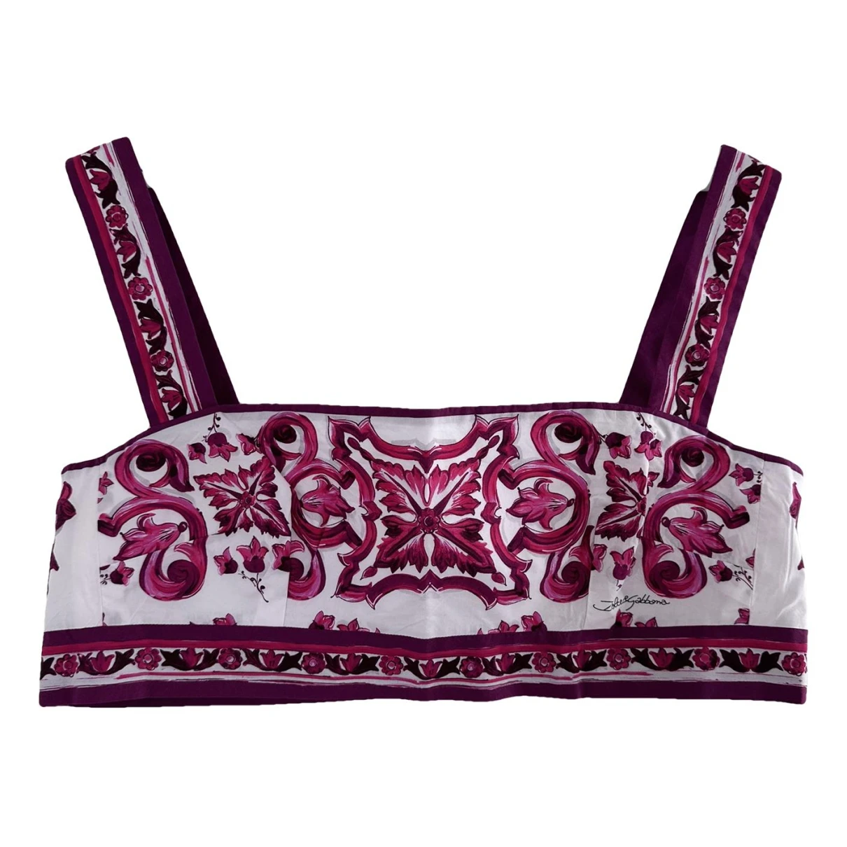 Pre-owned Dolce & Gabbana Corset In Pink