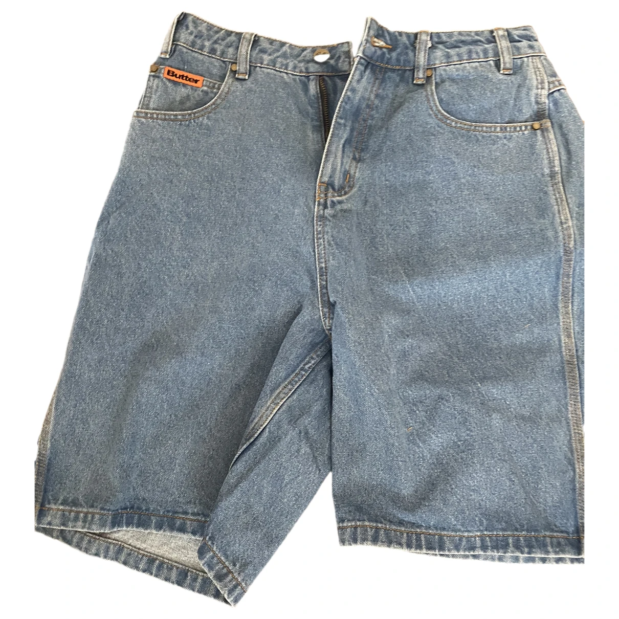Pre-owned Butter Goods Short In Blue