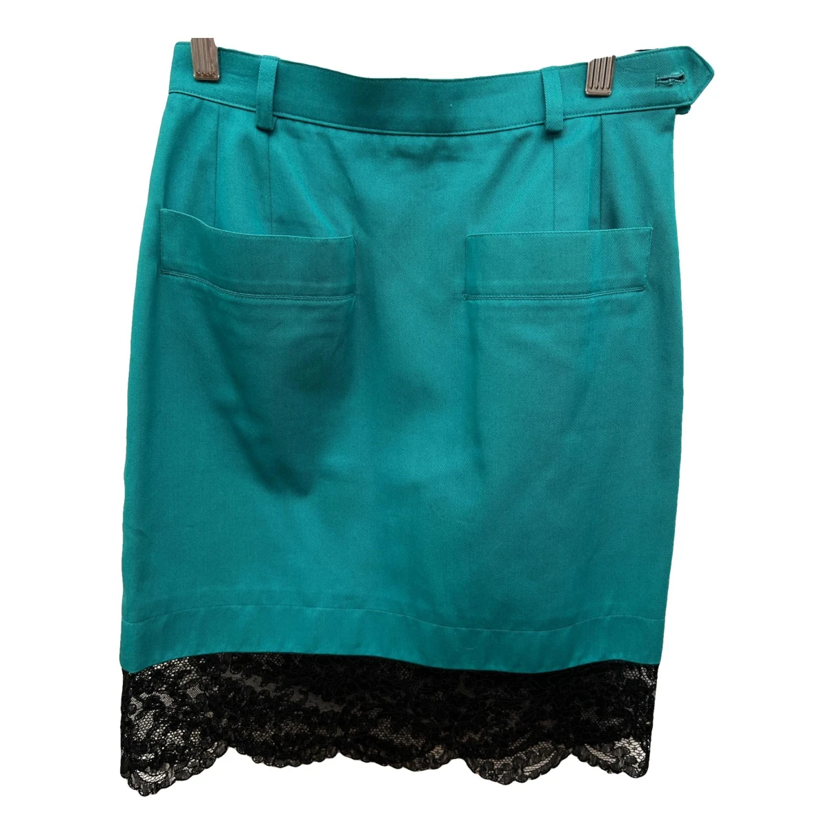 Pre-owned Saint Laurent Skirt Suit In Blue