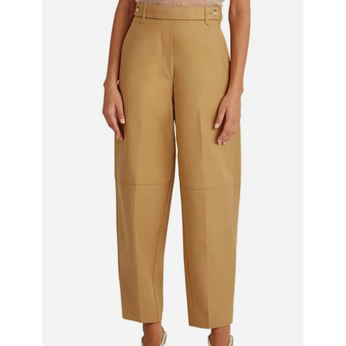 Pre-owned Camilla And Marc Straight Pants In Camel