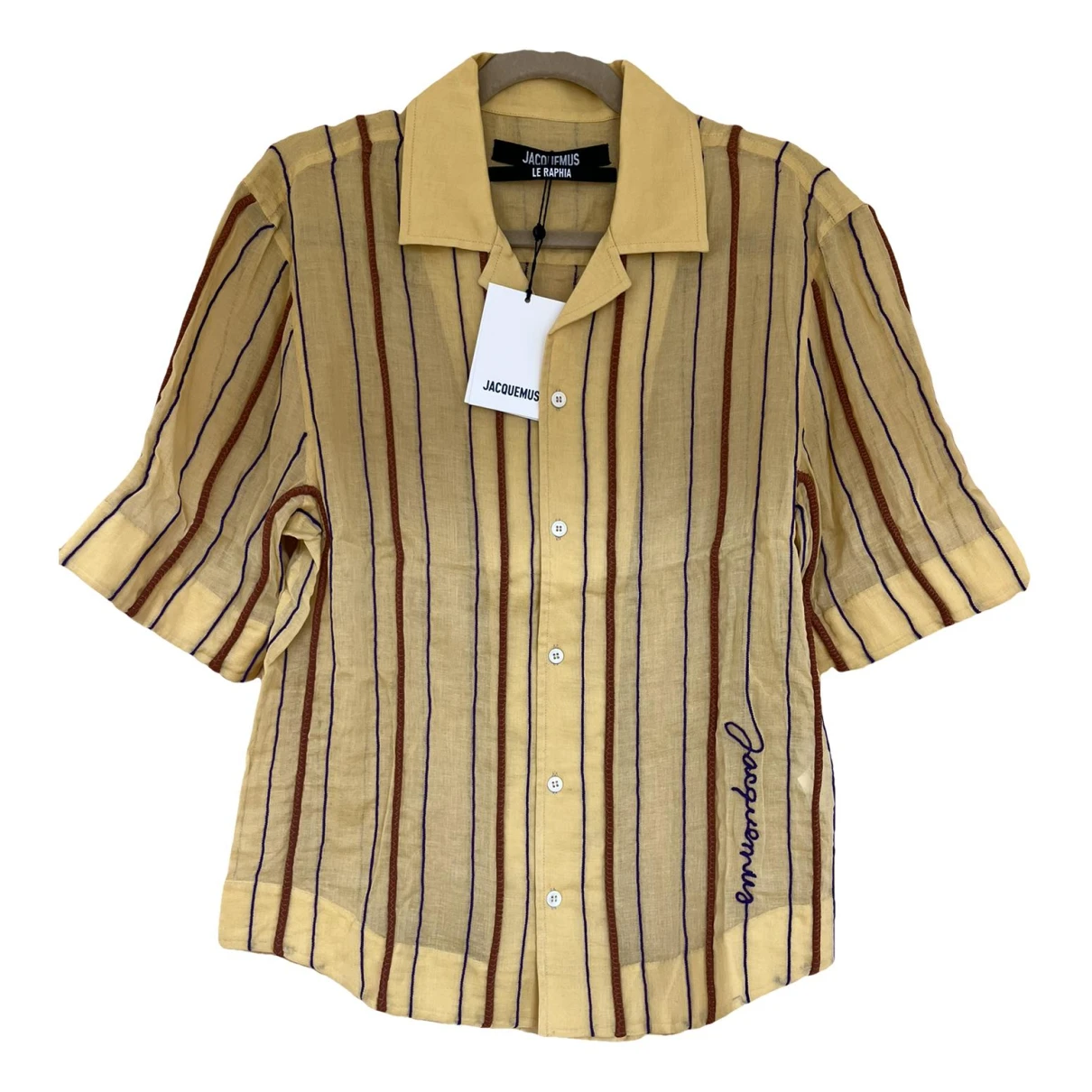 Pre-owned Jacquemus Shirt In Yellow