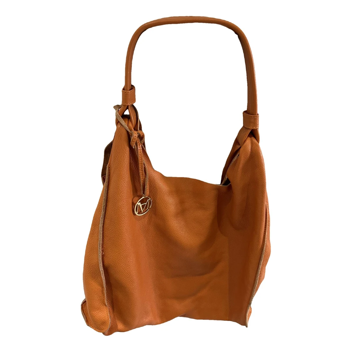 Pre-owned Marella Leather Handbag In Orange