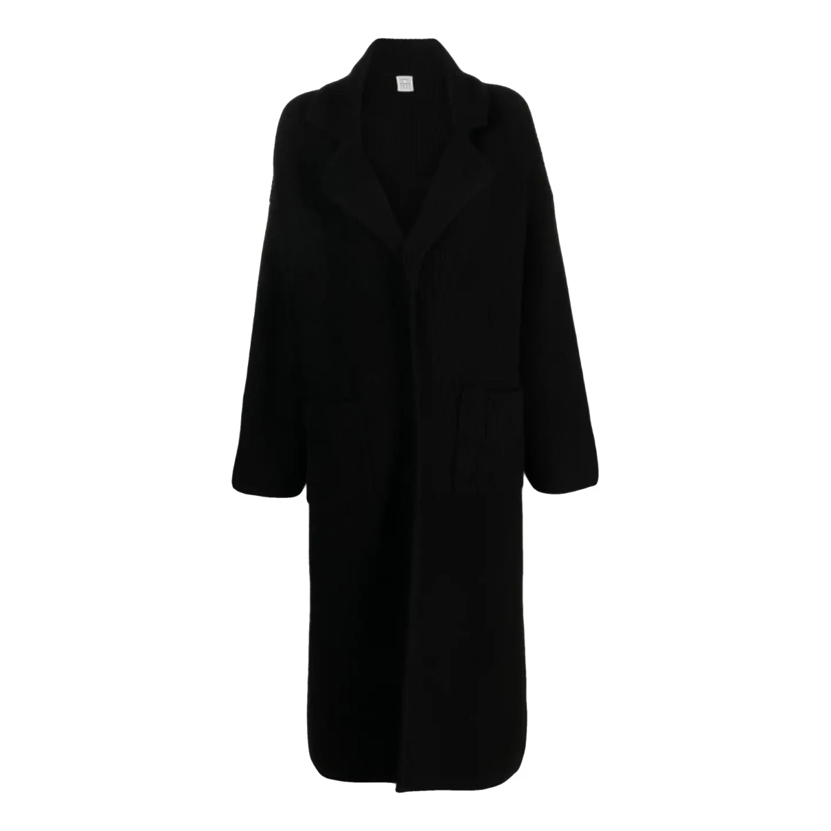 Pre-owned Totême Wool Coat In Black