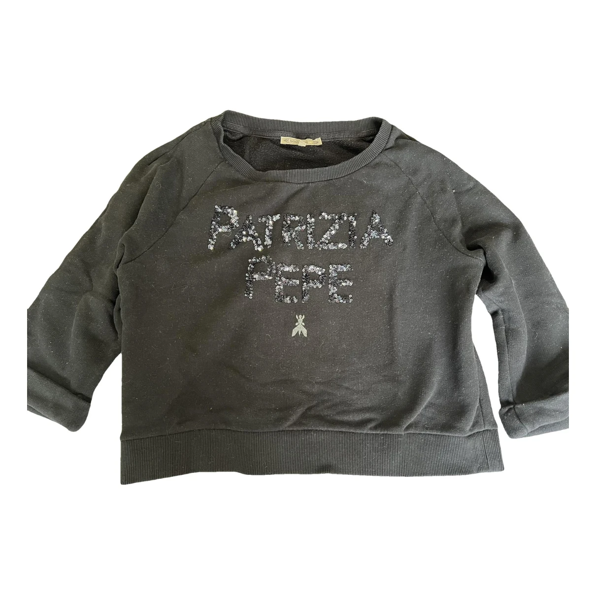 Pre-owned Patrizia Pepe Sweatshirt In Black