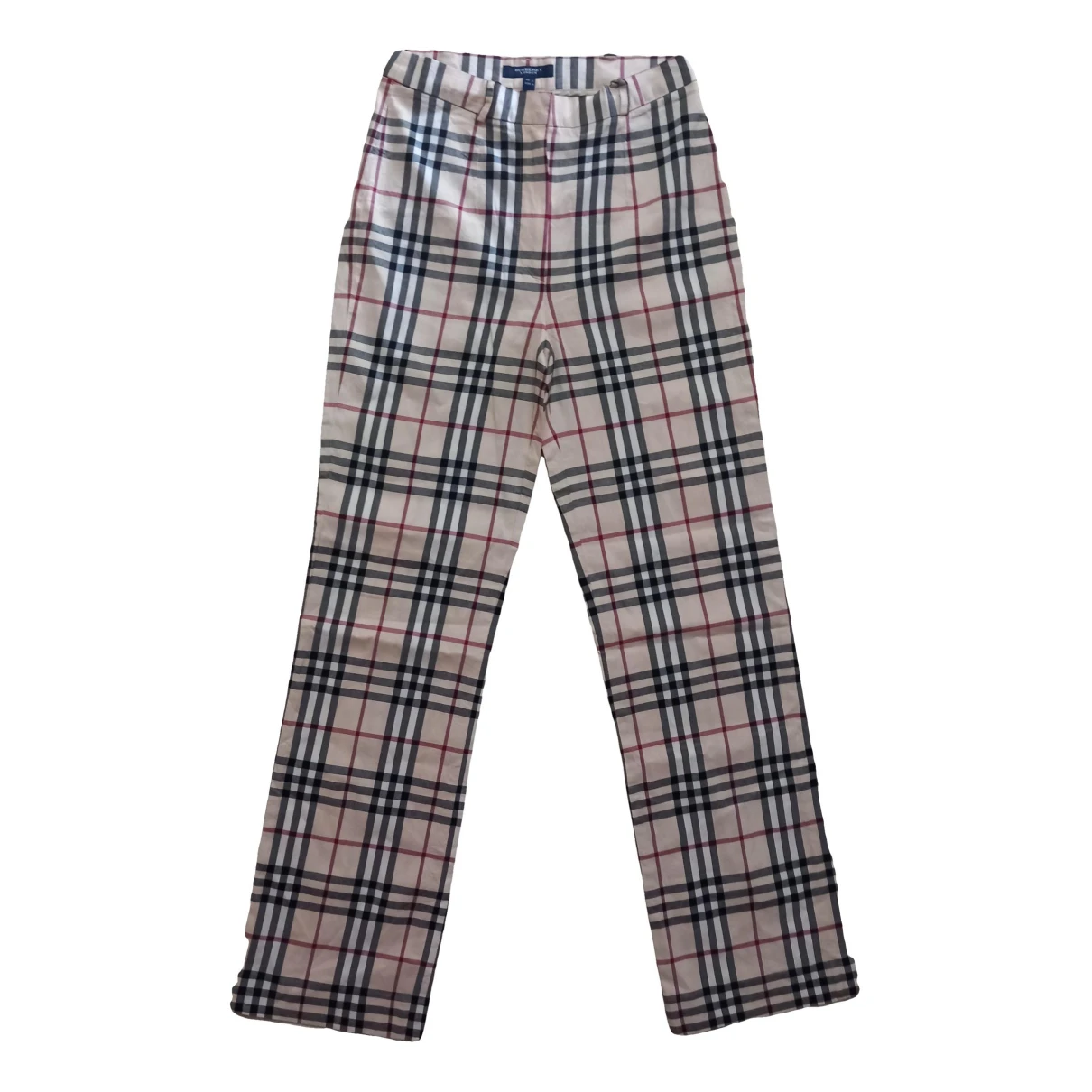 Pre-owned Burberry Straight Pants In Other