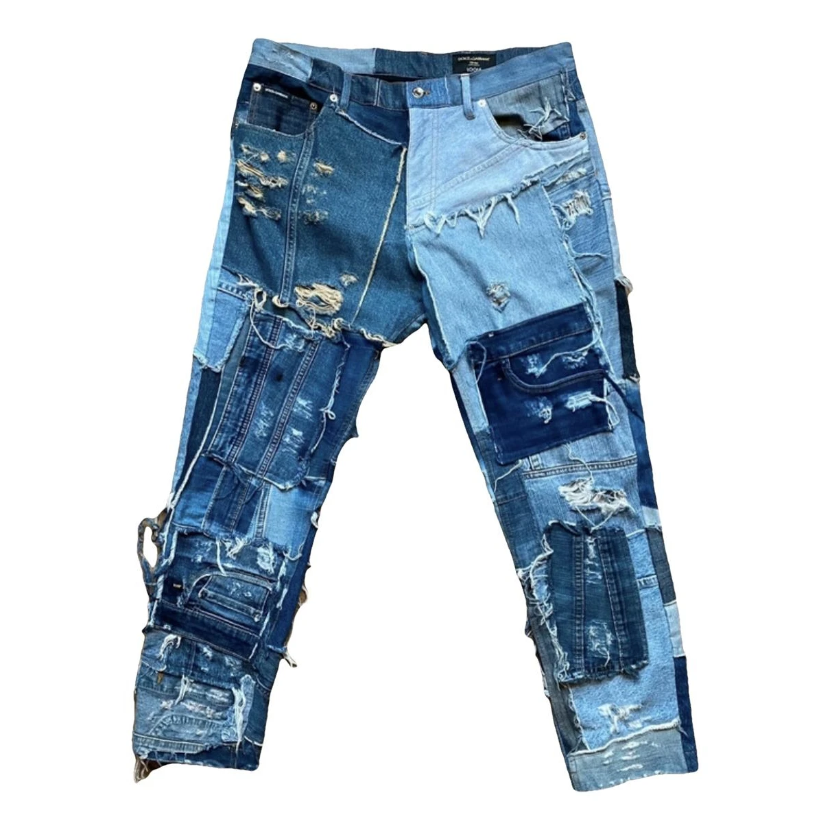 Pre-owned Dolce & Gabbana Slim Jean In Blue