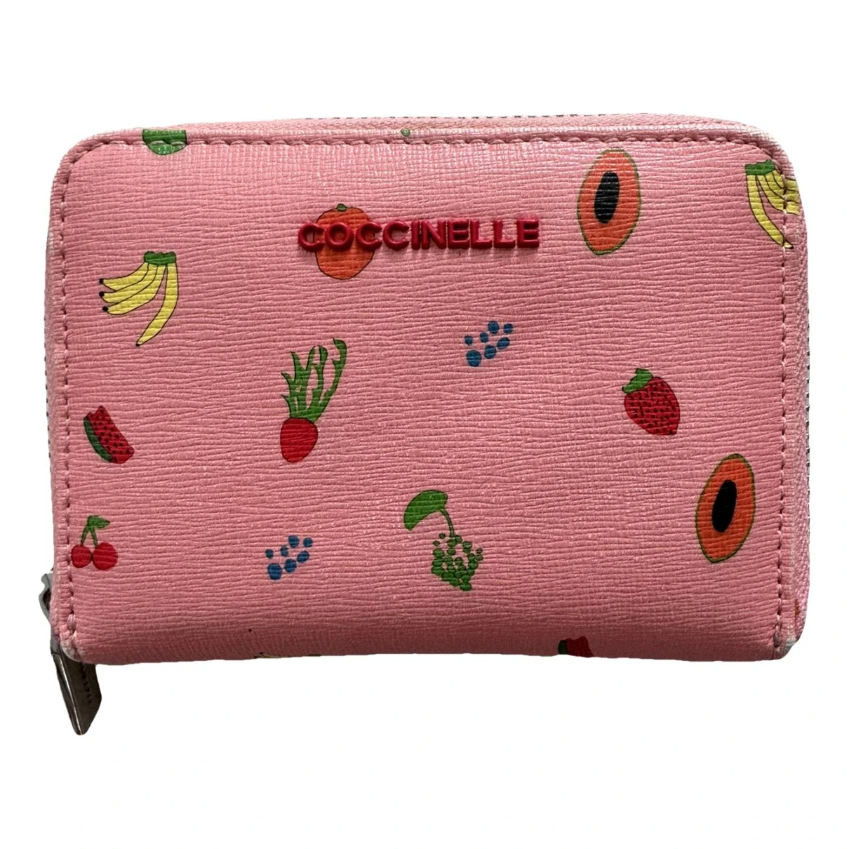 Pre-owned Coccinelle Leather Wallet In Pink