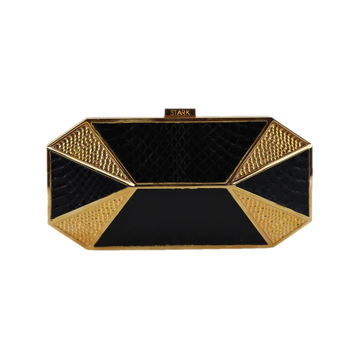 Pre-owned Stark Leather Clutch Bag In Multicolour