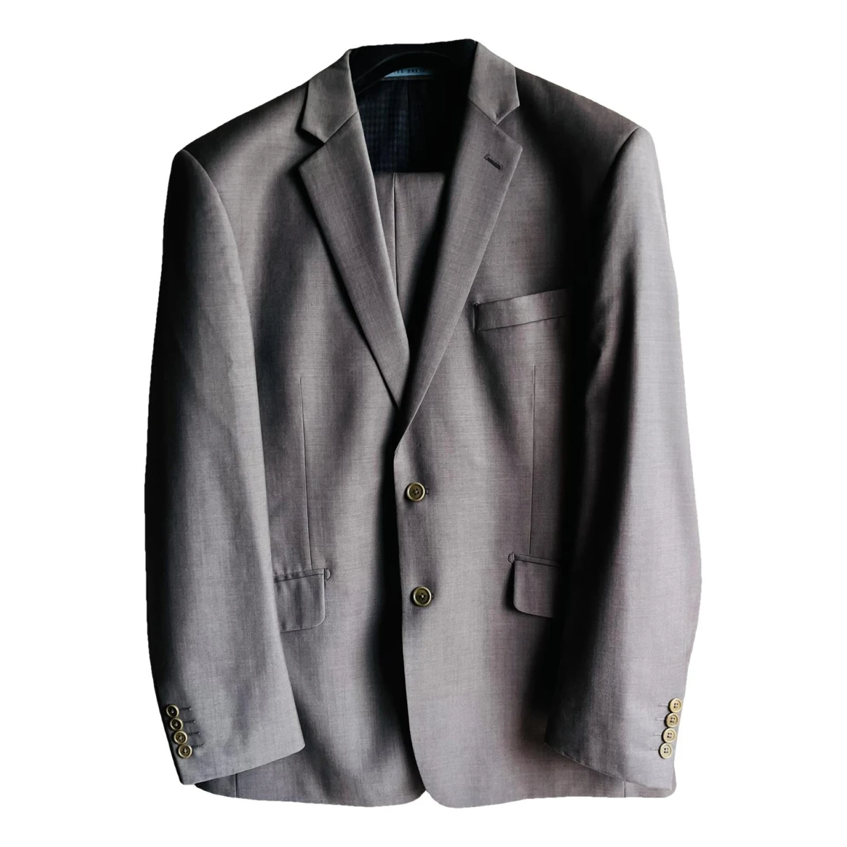 Pre-owned Ted Baker Wool Suit In Grey