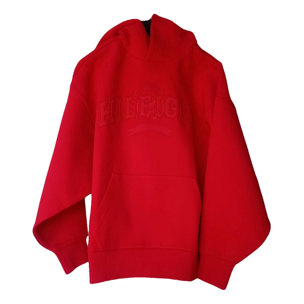 Pre-owned Tommy Hilfiger Sweatshirt In Red