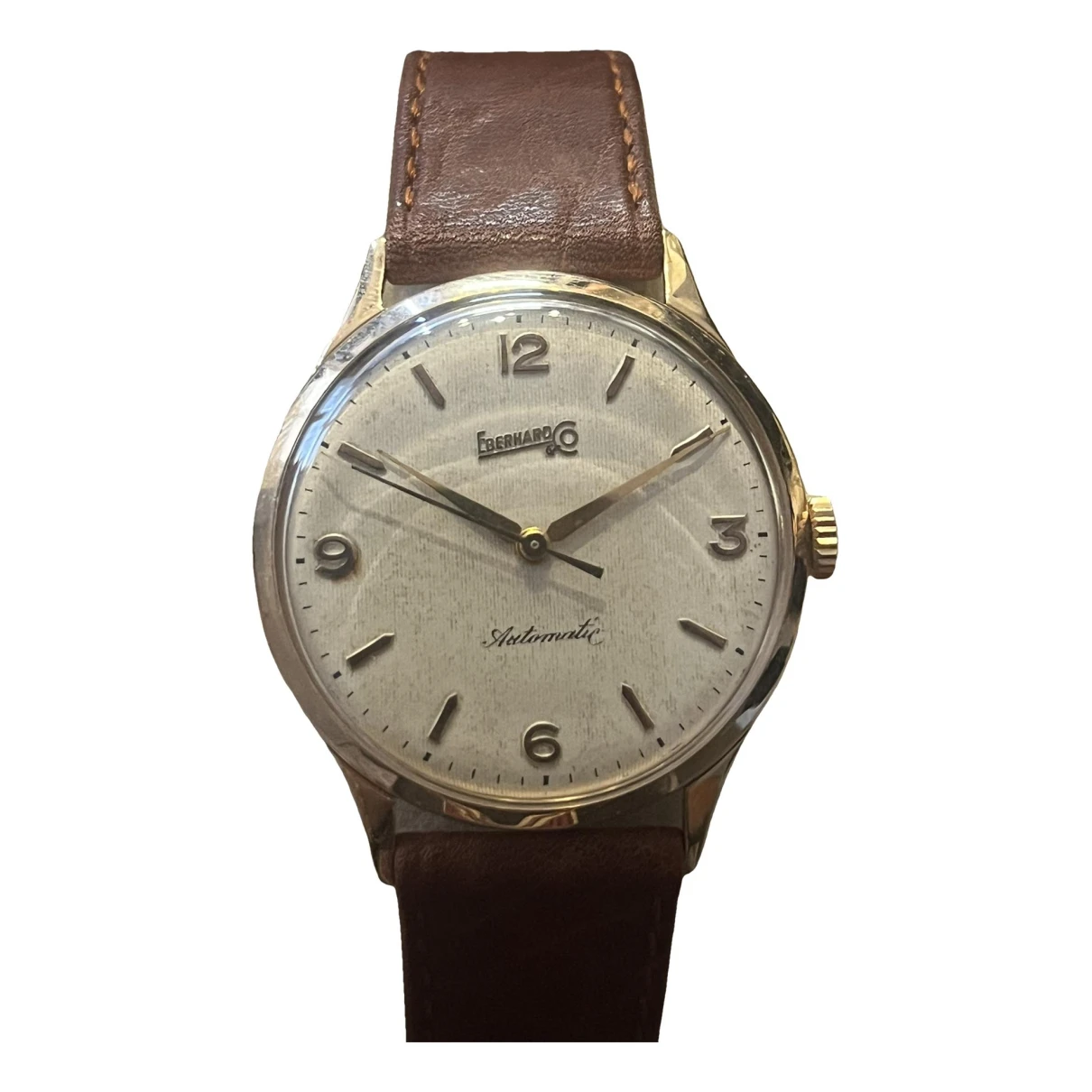 Pre-owned Eberhard Yellow Gold Watch