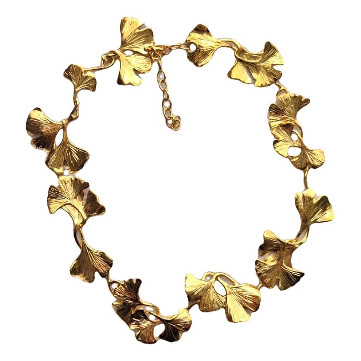 Pre-owned Aurelie Bidermann Necklace In Gold
