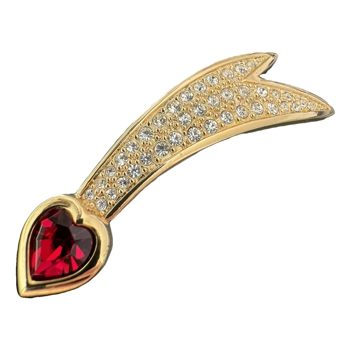Pre-owned Dior Pin & Brooche In Gold