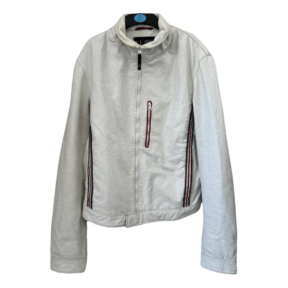 Pre-owned Armani Jeans Jacket In White