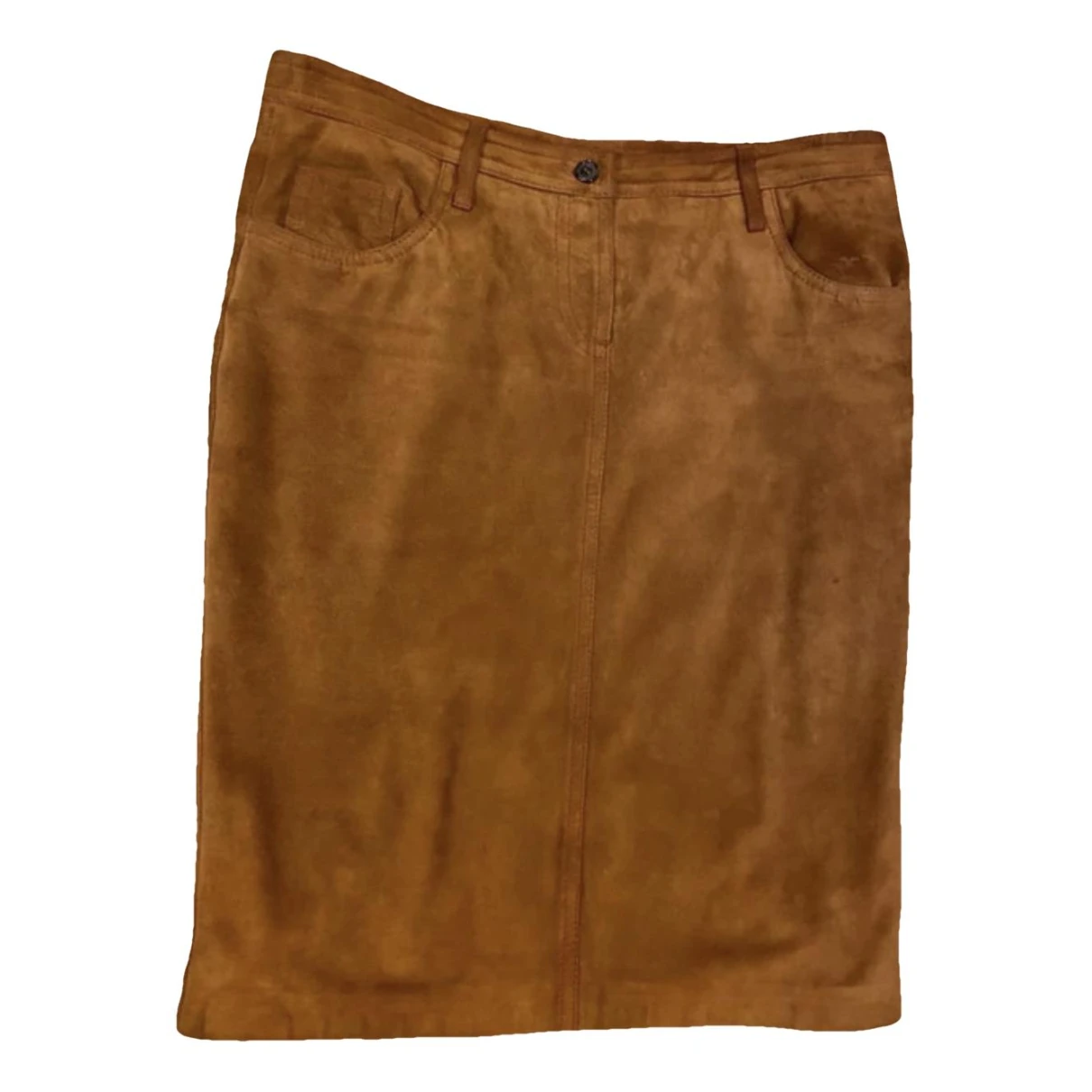 Pre-owned Dolce & Gabbana Mid-length Skirt In Brown