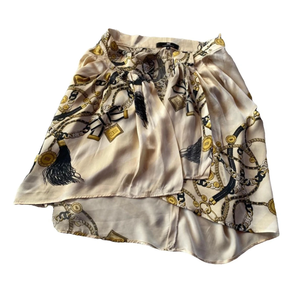 Pre-owned Elisabetta Franchi Mid-length Skirt In Multicolour