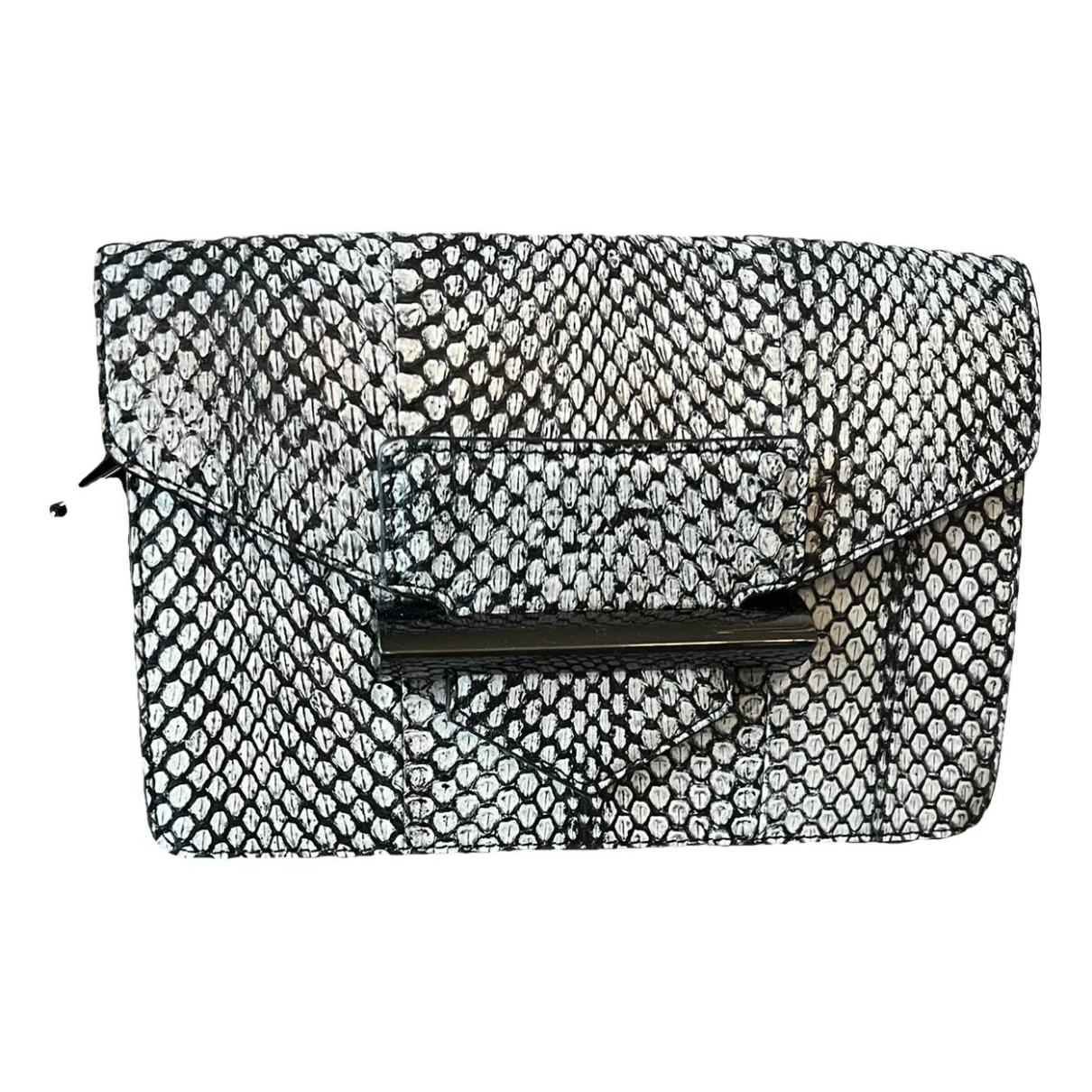 Pre-owned Aquatalia Leather Crossbody Bag In Black