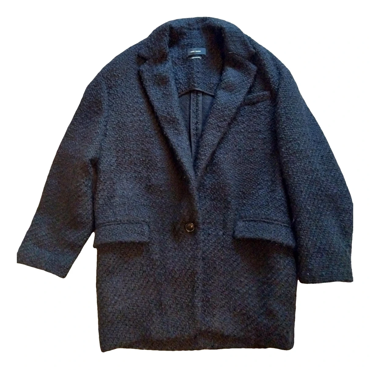 Pre-owned Isabel Marant Wool Coat In Black