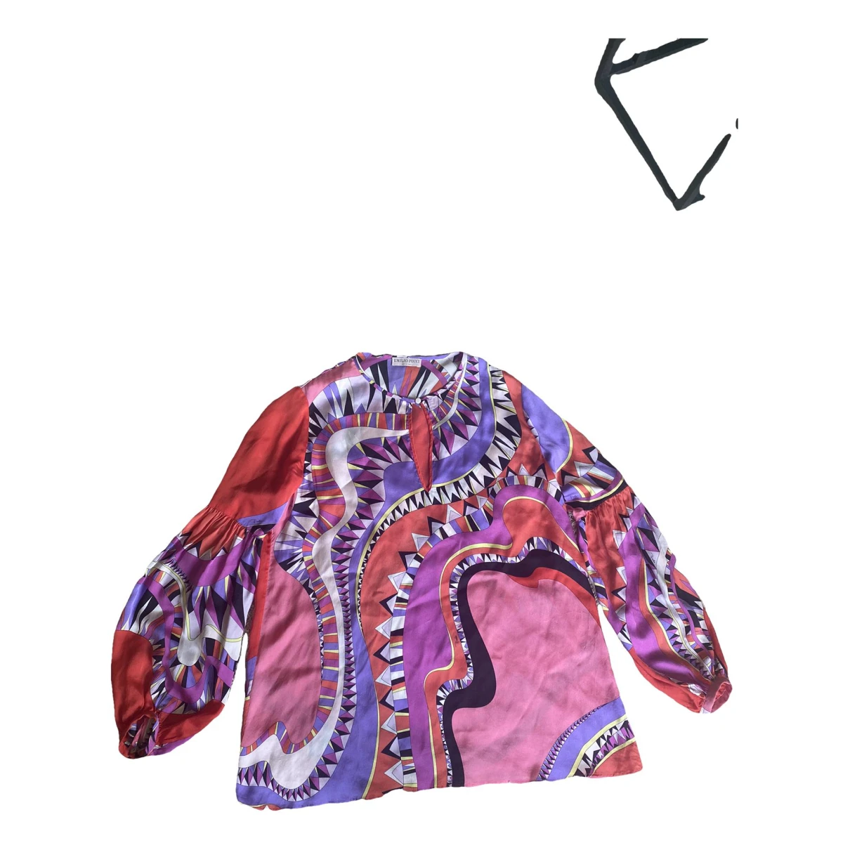 Pre-owned Emilio Pucci Silk Blouse In Other