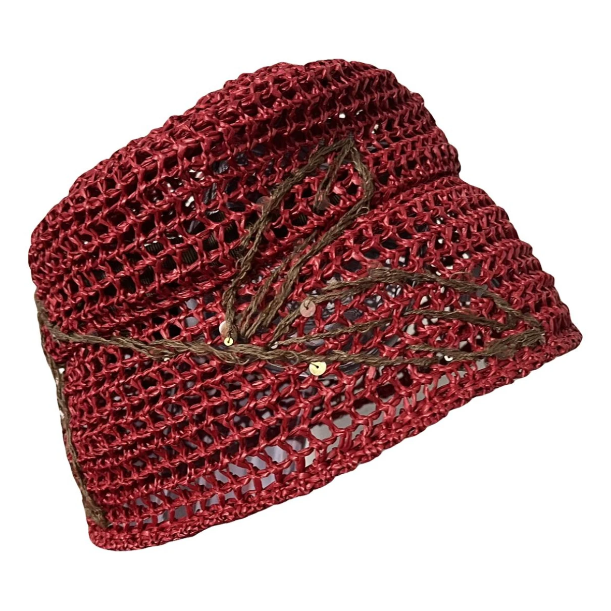 Pre-owned Brunello Cucinelli Hat In Red