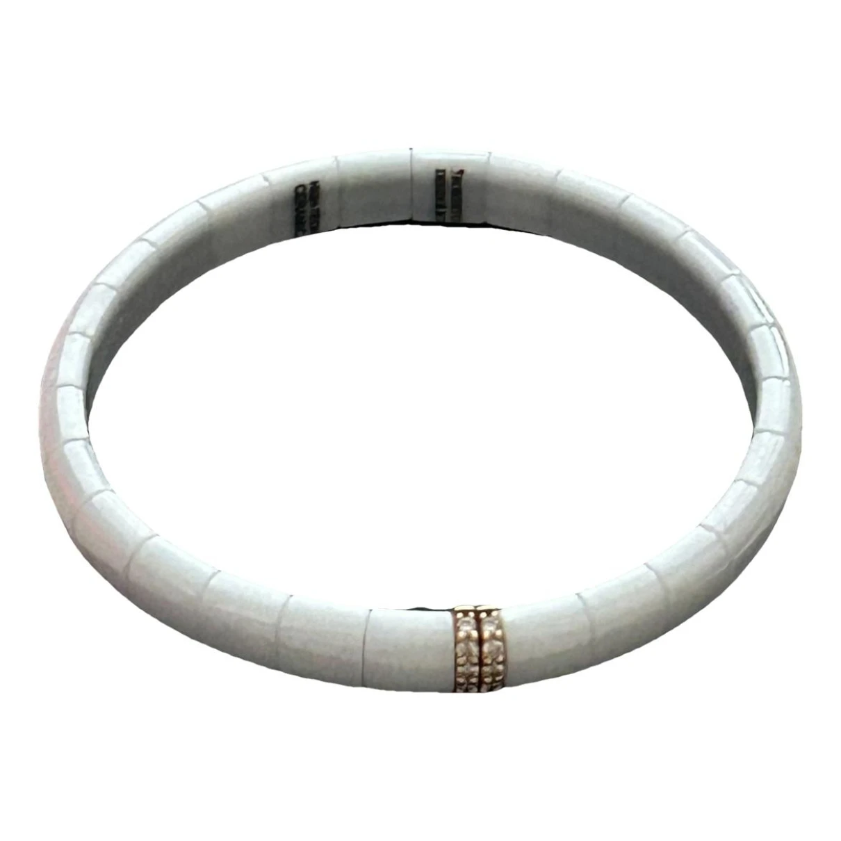 Pre-owned Roberto Demeglio Pink Gold Bracelet In White