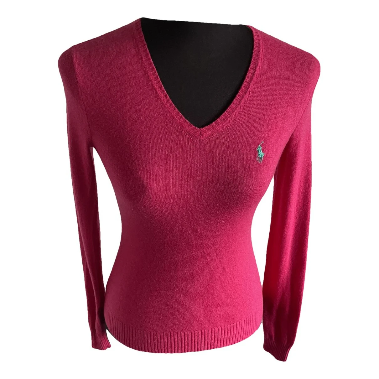 Pre-owned Ralph Lauren Cashmere Jumper In Pink
