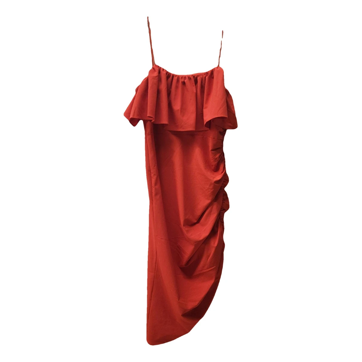 Pre-owned Cinq À Sept Mid-length Dress In Red