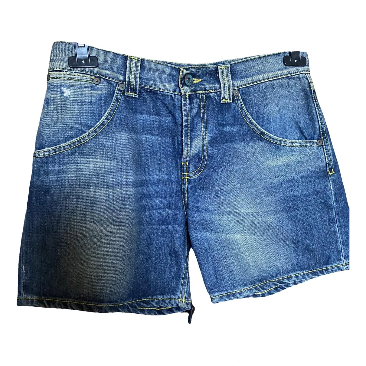 Pre-owned Dondup Short Pants In Blue