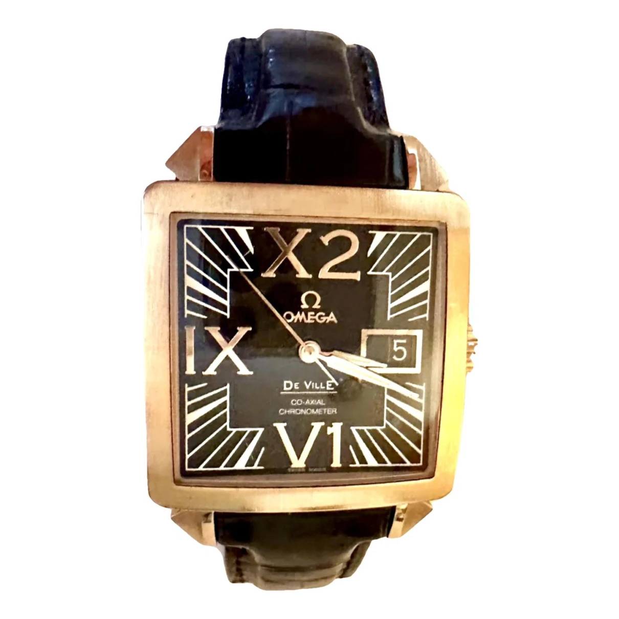 Pre-owned Omega De Ville Gold Watch