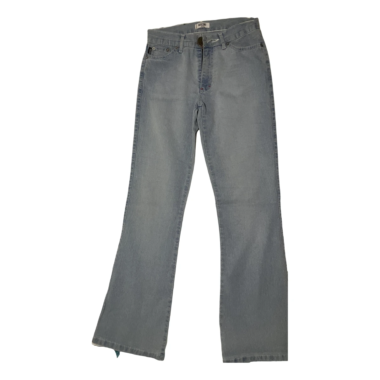 Pre-owned Moschino Jeans In Blue
