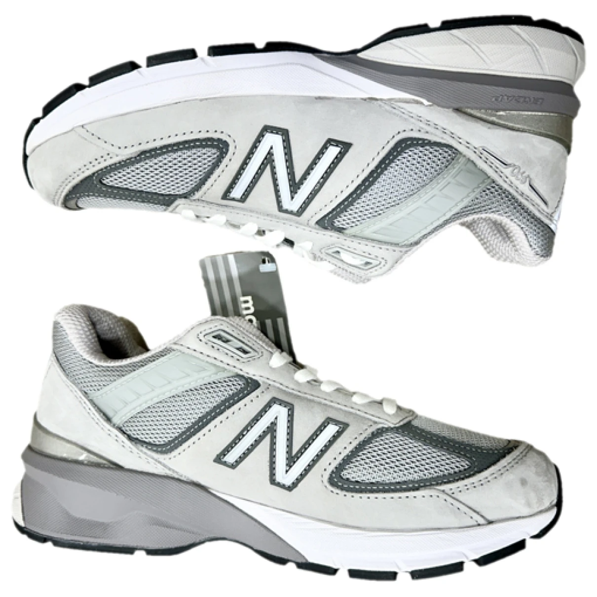 Pre-owned New Balance 990 Trainers In Grey