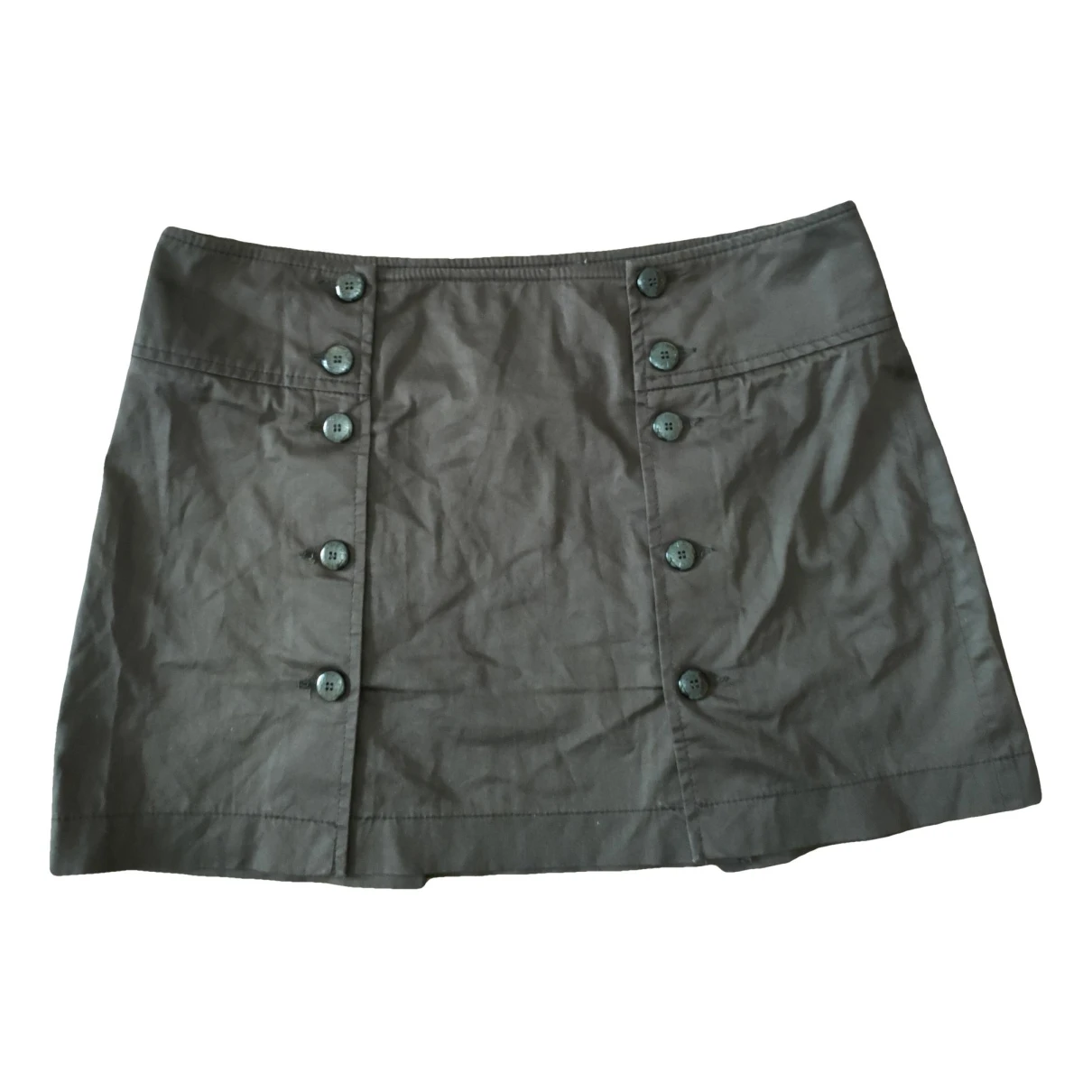 Pre-owned Patrizia Pepe Mini Skirt In Brown