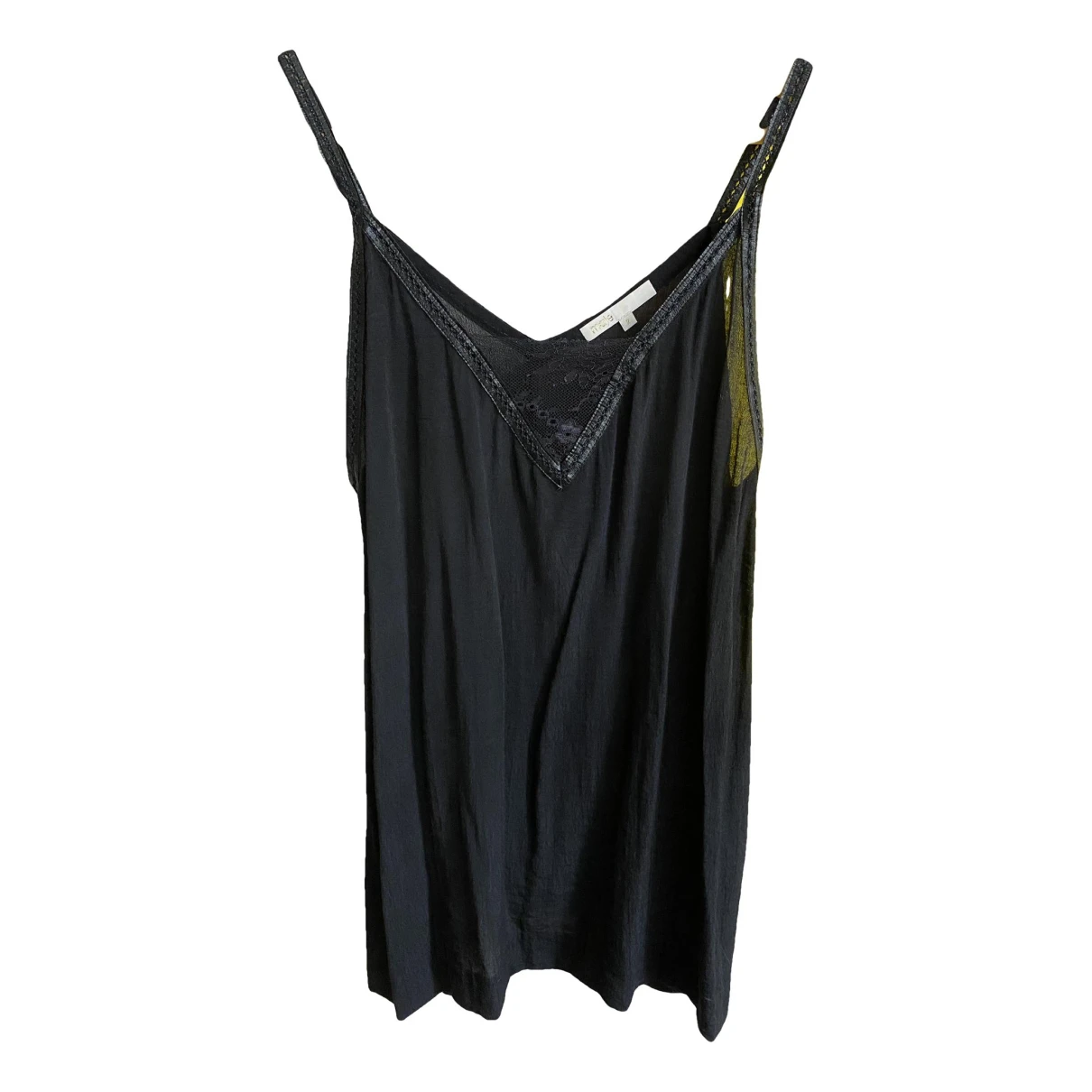 Pre-owned Maje Camisole In Black