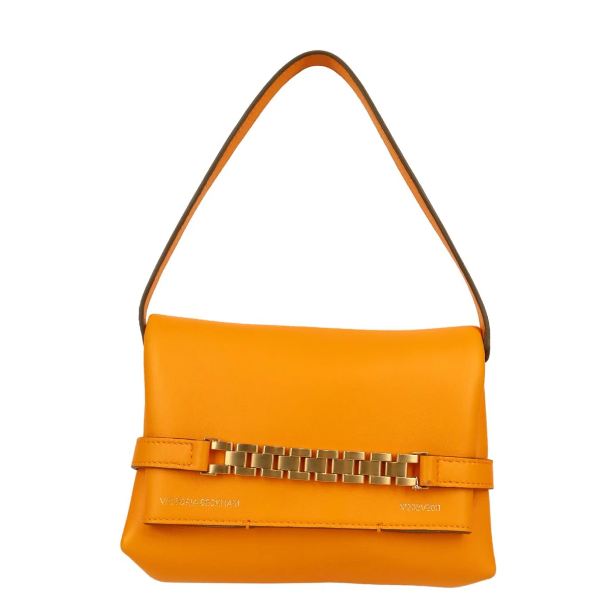 Pre-owned Victoria Beckham Leather Handbag In Orange