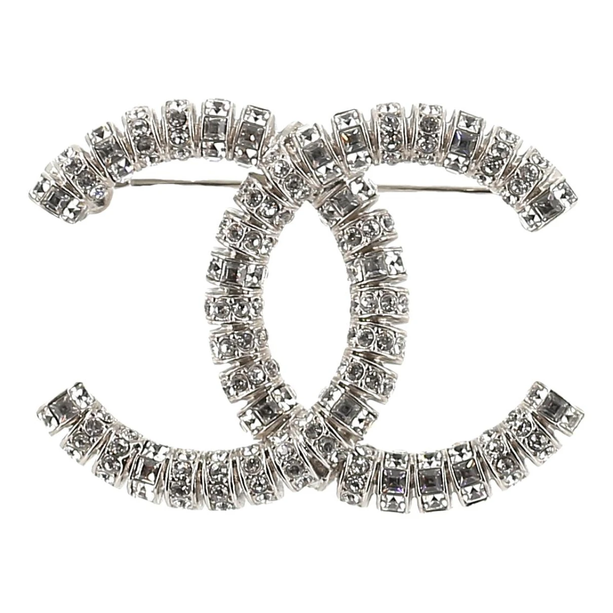 Pre-owned Chanel Pin & Brooche In Silver