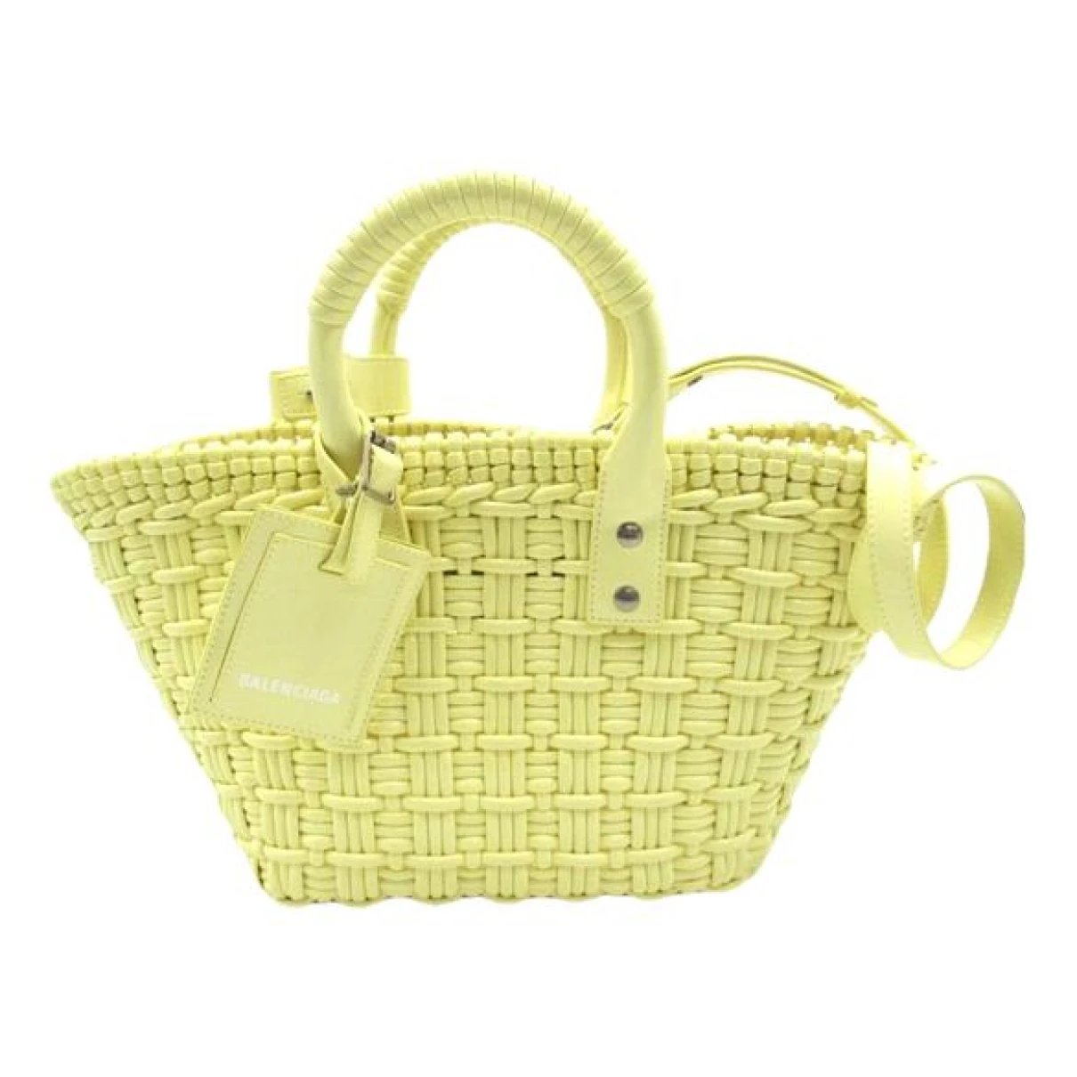 Pre-owned Balenciaga Handbag In Yellow