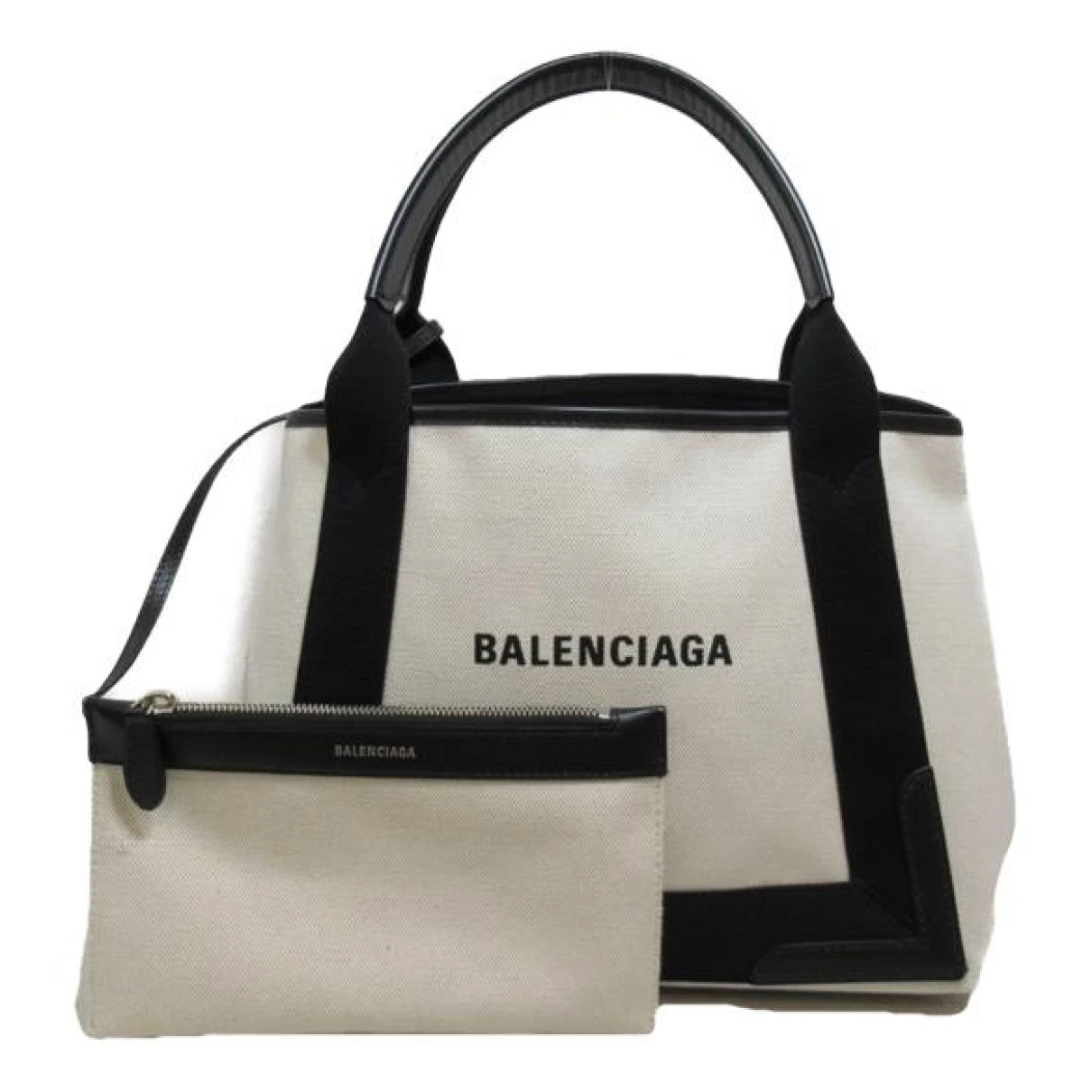 Pre-owned Balenciaga Cloth Tote In Black