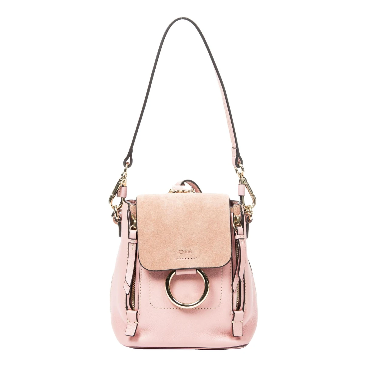 Pre-owned Chloé Cloth Backpack In Pink