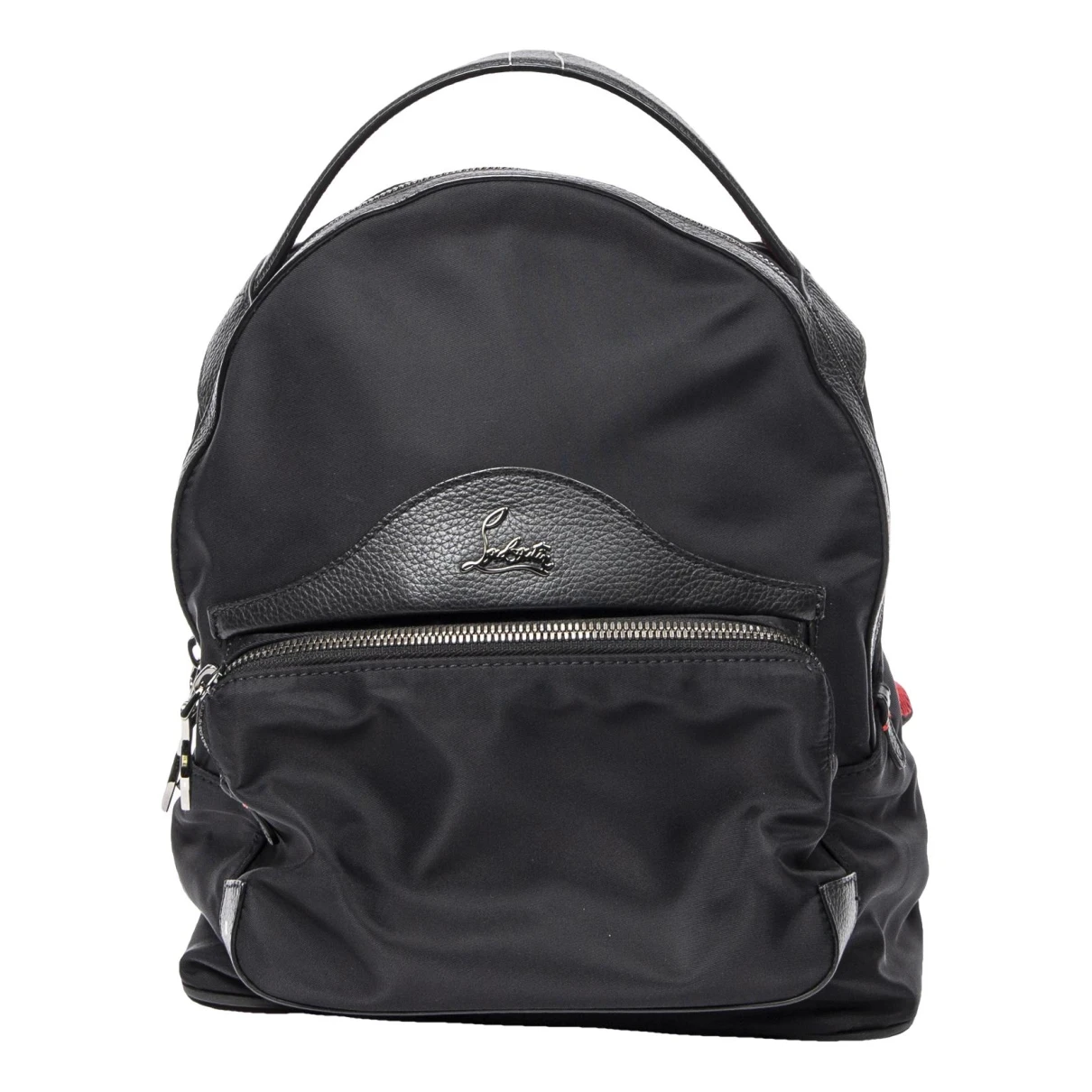 Pre-owned Christian Louboutin Cloth Backpack In Other