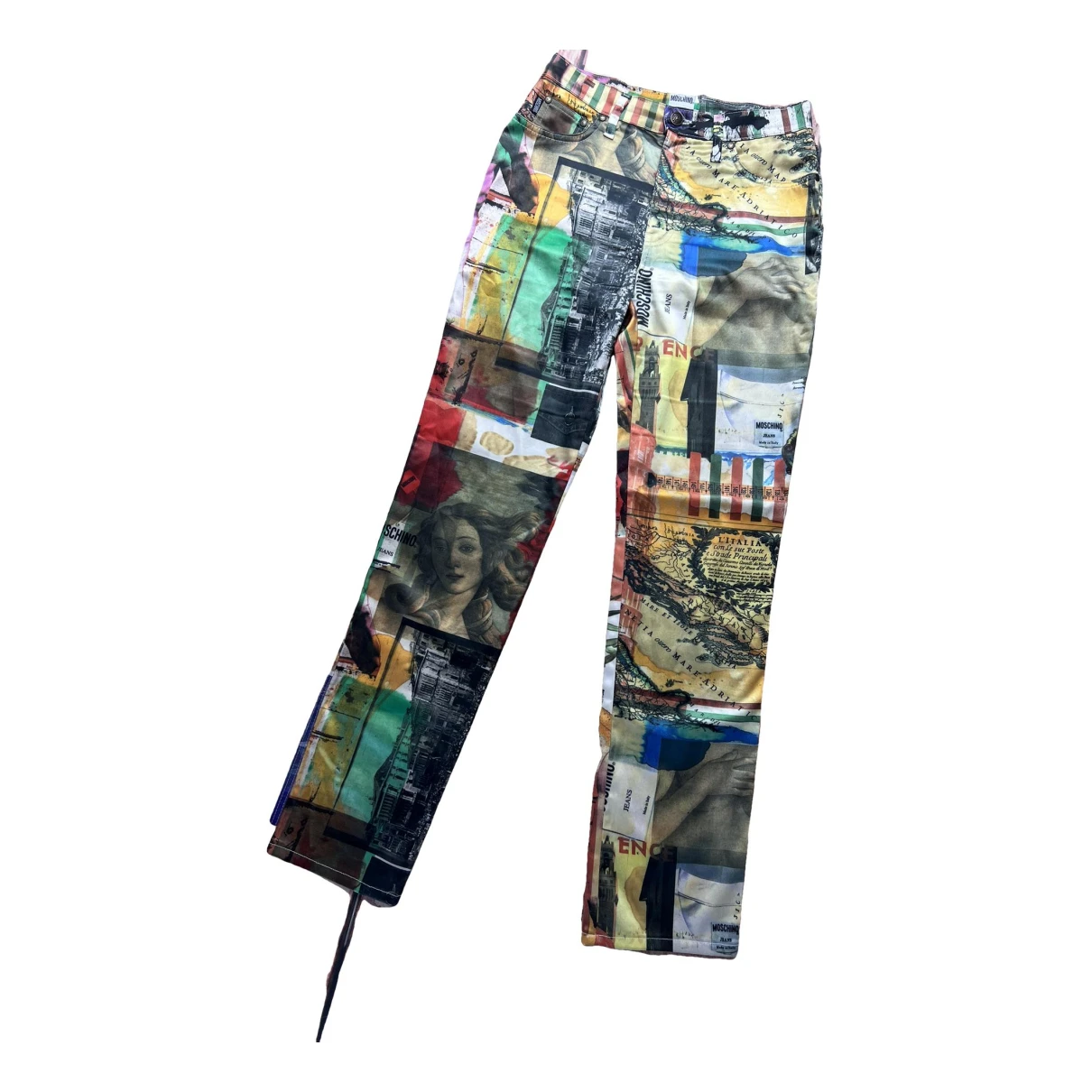 Pre-owned Moschino Jeans In Multicolour