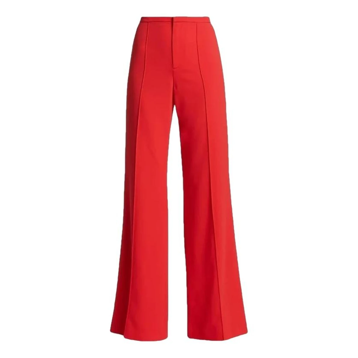 Pre-owned Alice And Olivia Trousers In Red