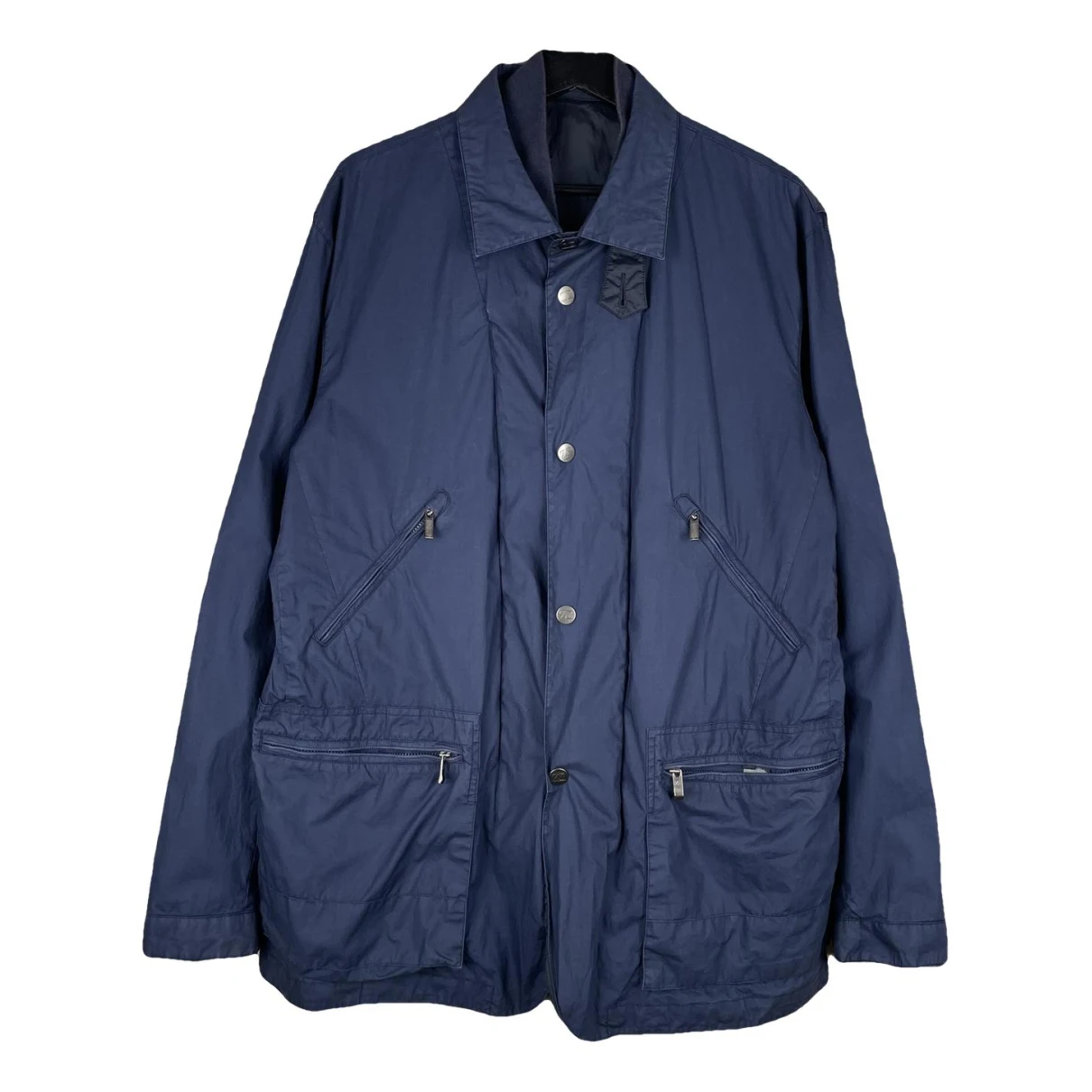 Pre-owned Zegna Jacket In Blue