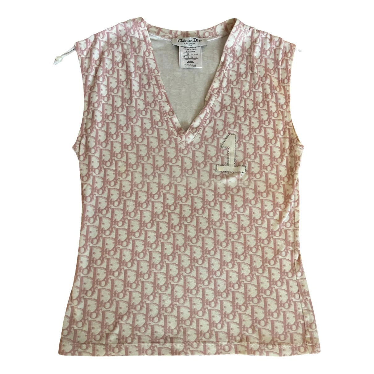 Pre-owned Dior Vest In Pink