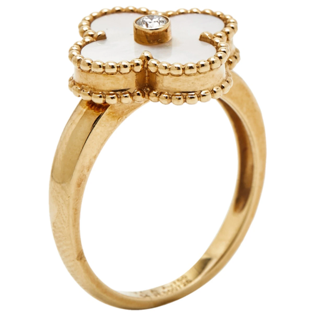 Pre-owned Van Cleef & Arpels Yellow Gold Ring