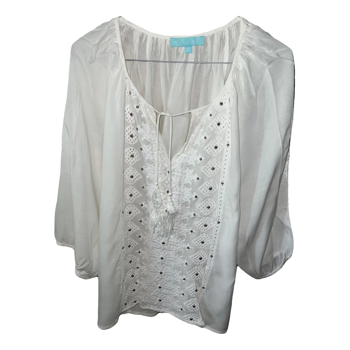 Pre-owned Melissa Odabash Camisole In White