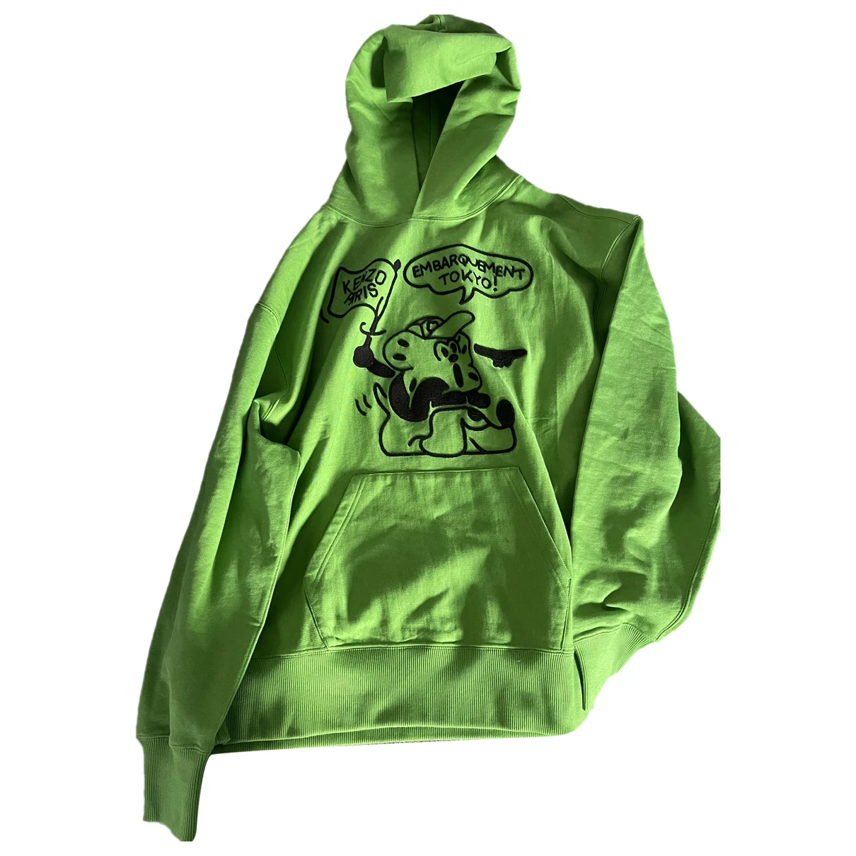 Pre-owned Kenzo Pull In Green