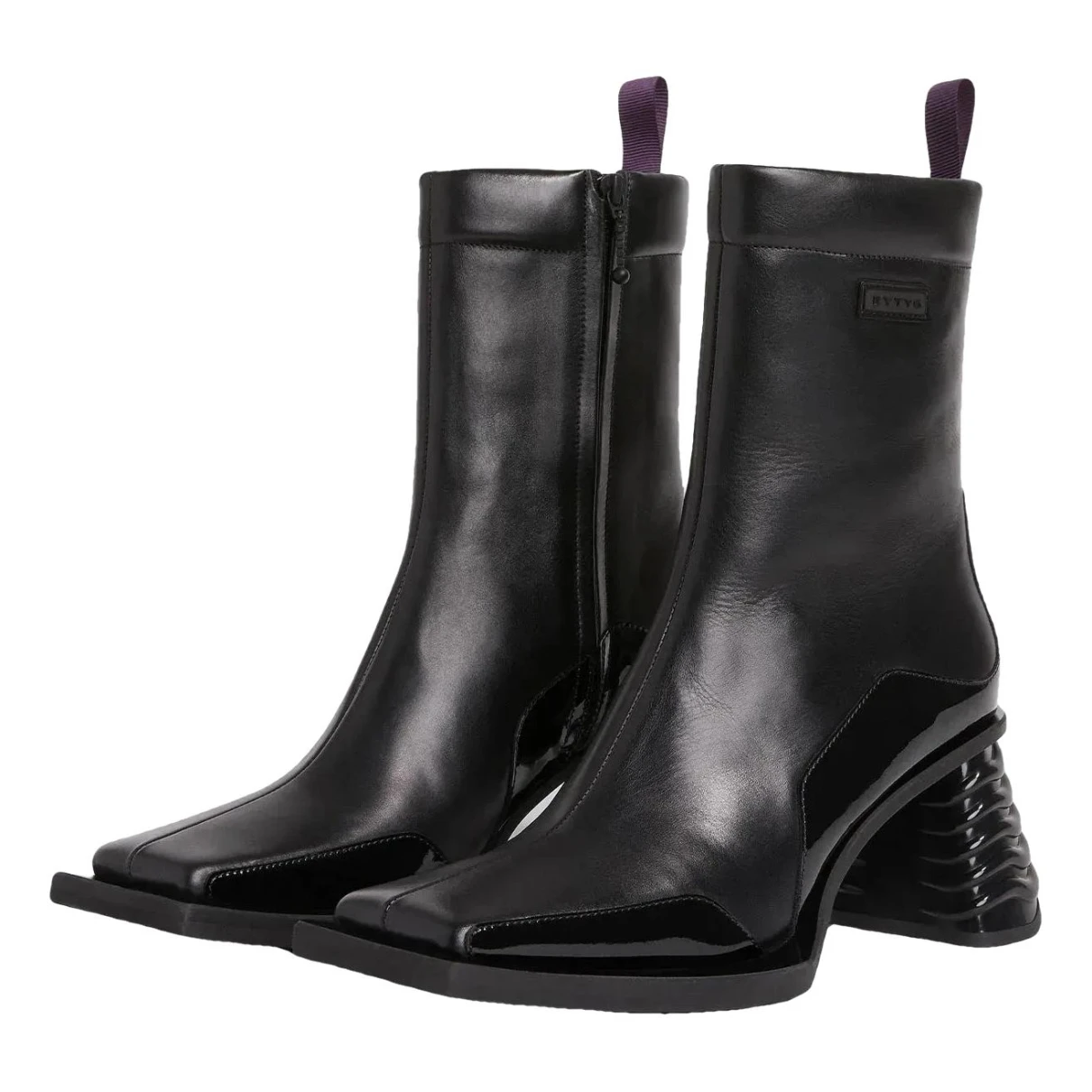 Pre-owned Eytys Leather Heels In Black